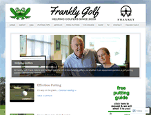 Tablet Screenshot of franklygolf.info