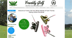 Desktop Screenshot of franklygolf.com